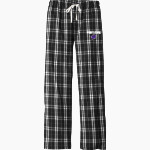 Woodlawn Panthers District Women's Flannel Plaid Pant Front Thumbnail