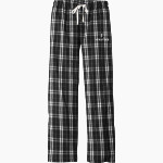 CISTERCIAN PREPARATORY SCHOOL HAWKS <span class="pdp-name-mascot">CISTERCIAN HAWKS</span> District Women's Flannel Plaid Pant Front Thumbnail