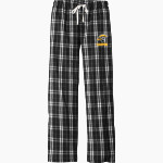 WAUPUN HIGH SCHOOL WARRIORS District Women's Flannel Plaid Pant Front Thumbnail
