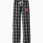 M.A.D Mavericks OFFICIAL ONLINE STORE <span class="pdp-name-mascot">Crieve Hall Youth Athletic Association Mad Mavericks</span> District Women's Flannel Plaid Pant Front Thumbnail