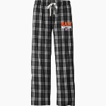 McDonough Rams District Women's Flannel Plaid Pant Front Thumbnail