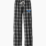 Hamilton Big Blue <span class="pdp-name-mascot">Hamilton Bull Dogs</span> District Women's Flannel Plaid Pant Front Thumbnail