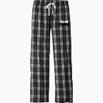 Goshen RedHawks District Women's Flannel Plaid Pant Front Thumbnail