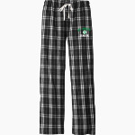 St. Mary's Dragons District Women's Flannel Plaid Pant Front Thumbnail