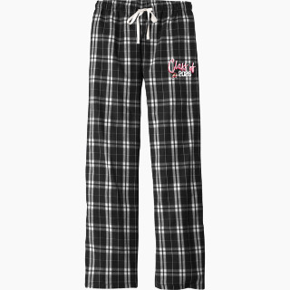 District Women's Flannel Plaid Pant