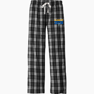 District Women's Flannel Plaid Pant