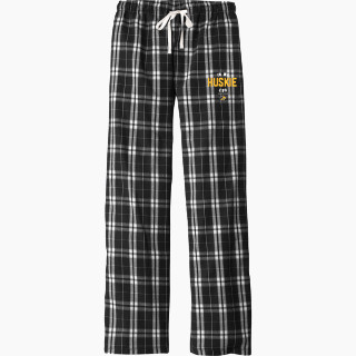 District Women's Flannel Plaid Pant