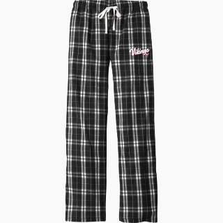 District Women's Flannel Plaid Pant