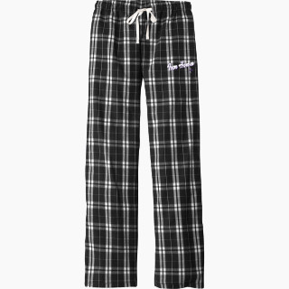 District Women's Flannel Plaid Pant