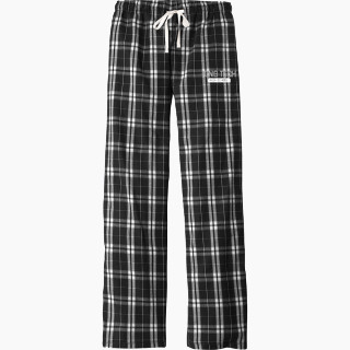 District Women's Flannel Plaid Pant