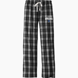 District Women's Flannel Plaid Pant