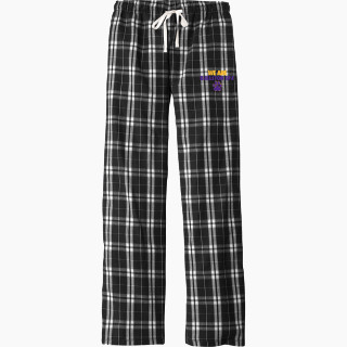 District Women's Flannel Plaid Pant