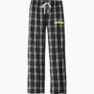 District Women's Flannel Plaid Pant