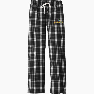 District Women's Flannel Plaid Pant