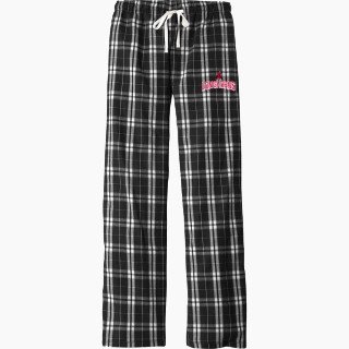 District Women's Flannel Plaid Pant