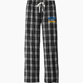 District Women's Flannel Plaid Pant
