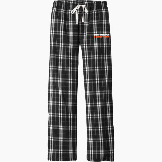 District Women's Flannel Plaid Pant
