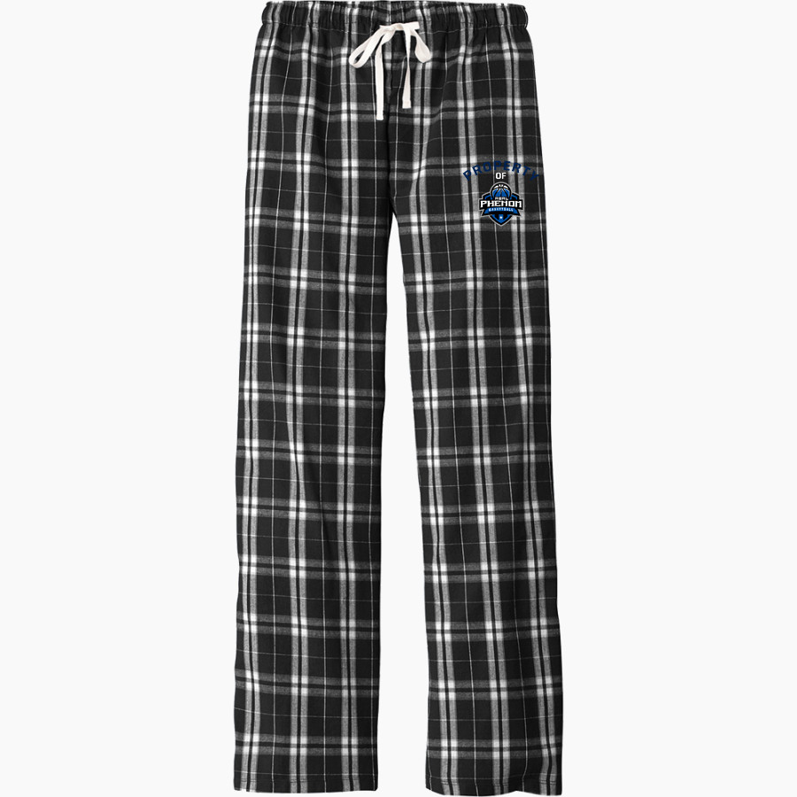 Real Phenom Basketball <span class="pdp-name-mascot">Real Phenom Basketball Club</span> District Women's Flannel Plaid Pant