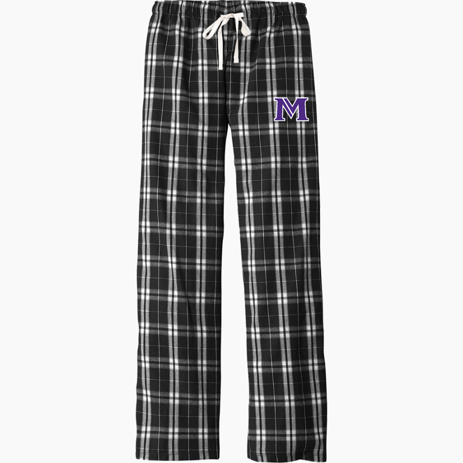 Panther Locker Spirit Wear Store District Women's Flannel Plaid Pant