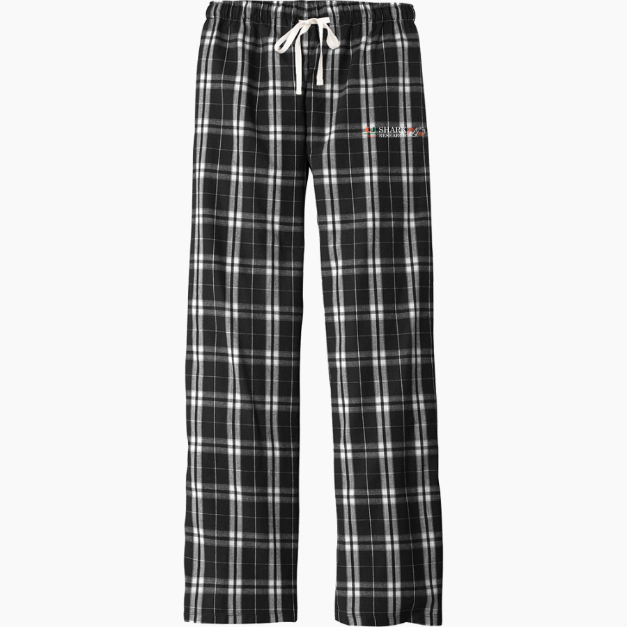 Shark Research & Conservation The Official Online Store District Women's Flannel Plaid Pant