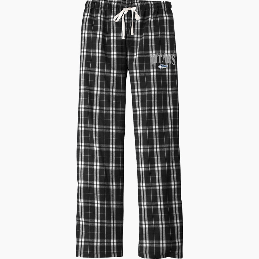 MONMOUTH-ROSEVILLE HIGH SCHOOL TITANS District Women's Flannel Plaid Pant