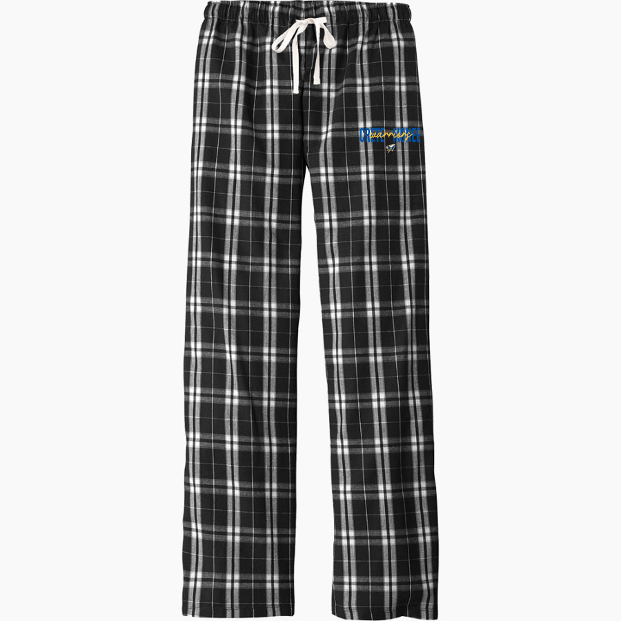 CRETE-MONEE HIGH SCHOOL WARRIORS <span class="pdp-name-mascot">CRETE - MONEE WARRIORS</span> District Women's Flannel Plaid Pant