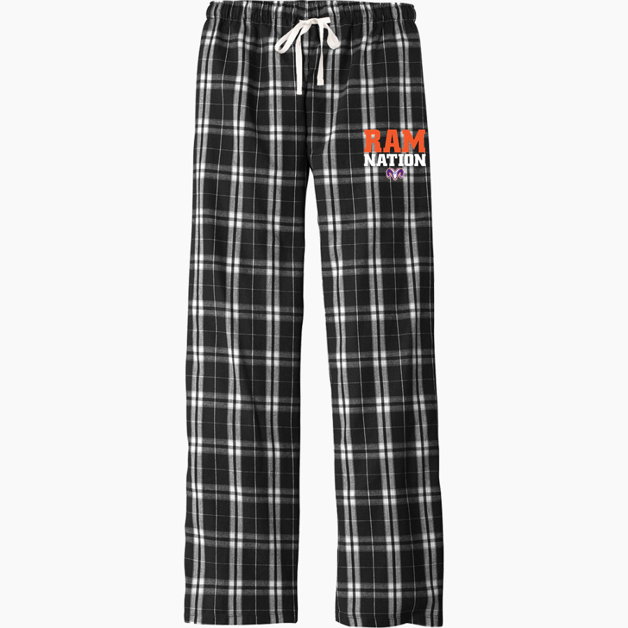 McDonough Rams District Women's Flannel Plaid Pant