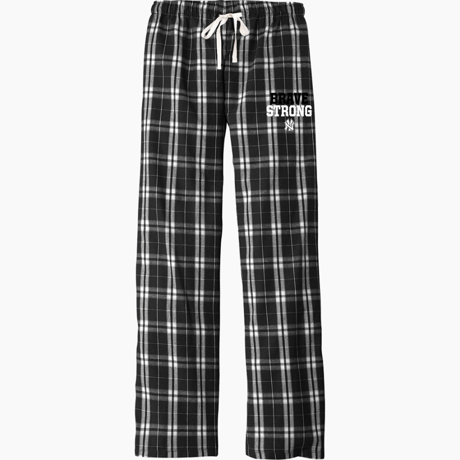 NORTE VISTA HIGH SCHOOL BRAVES <span class="pdp-name-mascot">NORTE VISTA BRAVES</span> District Women's Flannel Plaid Pant
