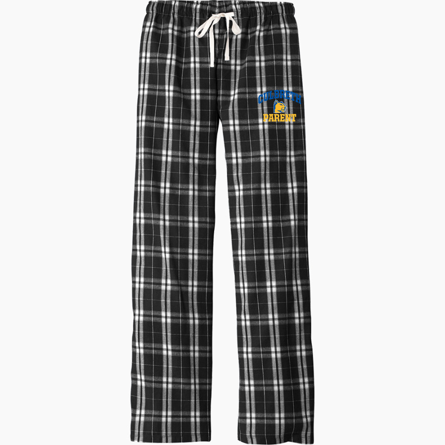 CULBRETH Cougars <span class="pdp-name-mascot">GREY CULBRETH MIDDLE SCHOOL Cougars</span> District Women's Flannel Plaid Pant