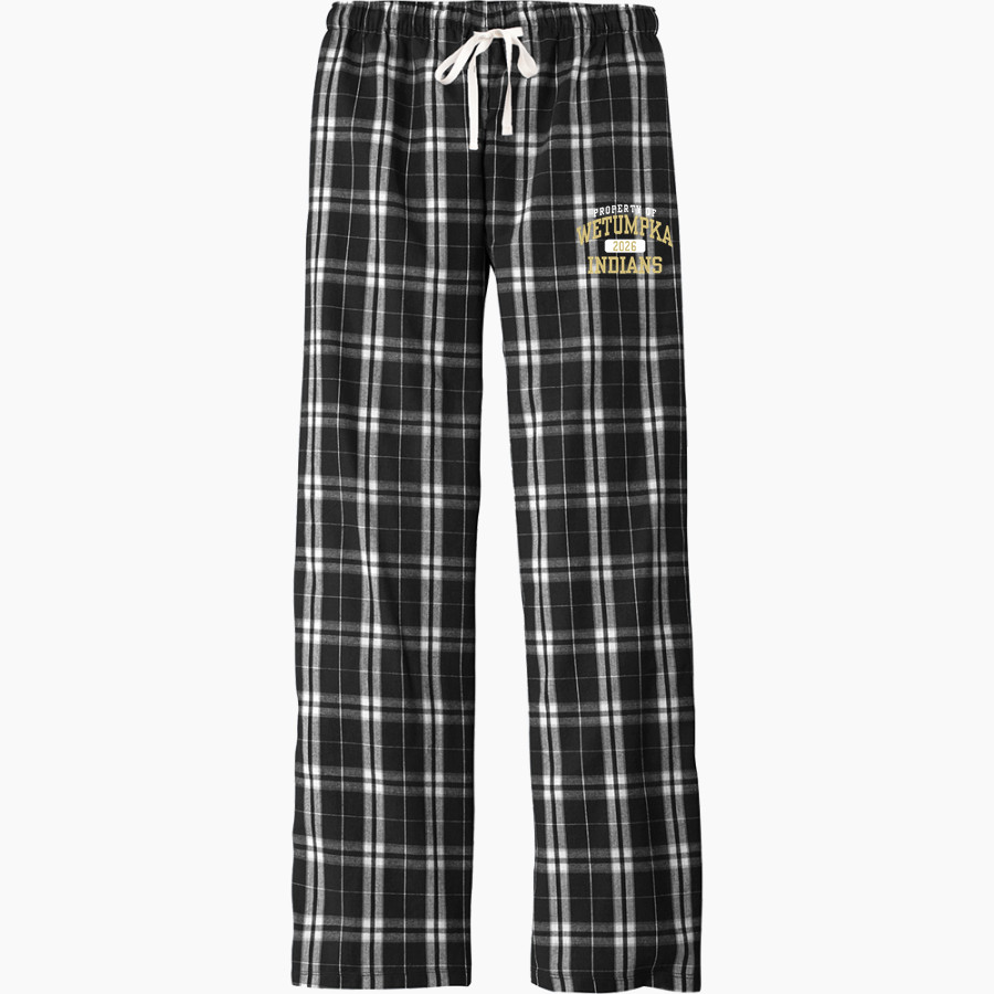Wetumpka Indians <span class="pdp-name-mascot">Wetumpka Indians</span> District Women's Flannel Plaid Pant