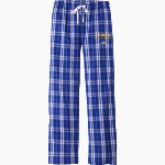 NORTH LITTLE ROCK HIGH SCHOOL CHARGING WILDCATS District Women's Flannel Plaid Pant Front Thumbnail