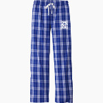 Cleveland Blue Raiders District Women's Flannel Plaid Pant Front Thumbnail