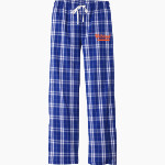 Whiteland Warriors District Women's Flannel Plaid Pant Front Thumbnail