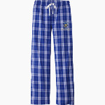 Highview Hawks <span class="pdp-name-mascot">Highview Elementary School Hawks</span> District Women's Flannel Plaid Pant Front Thumbnail