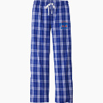 Bleyl Brahmas <span class="pdp-name-mascot">Bleyl Brahmas</span> District Women's Flannel Plaid Pant Front Thumbnail