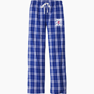 District Women's Flannel Plaid Pant