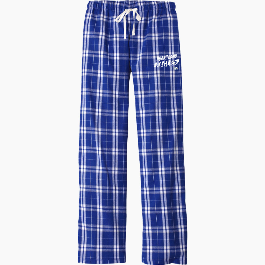 HEARTLAND CHRISTIAN ACADEMY EAGLES <span class="pdp-name-mascot">HEARTLAND EAGLES</span> District Women's Flannel Plaid Pant