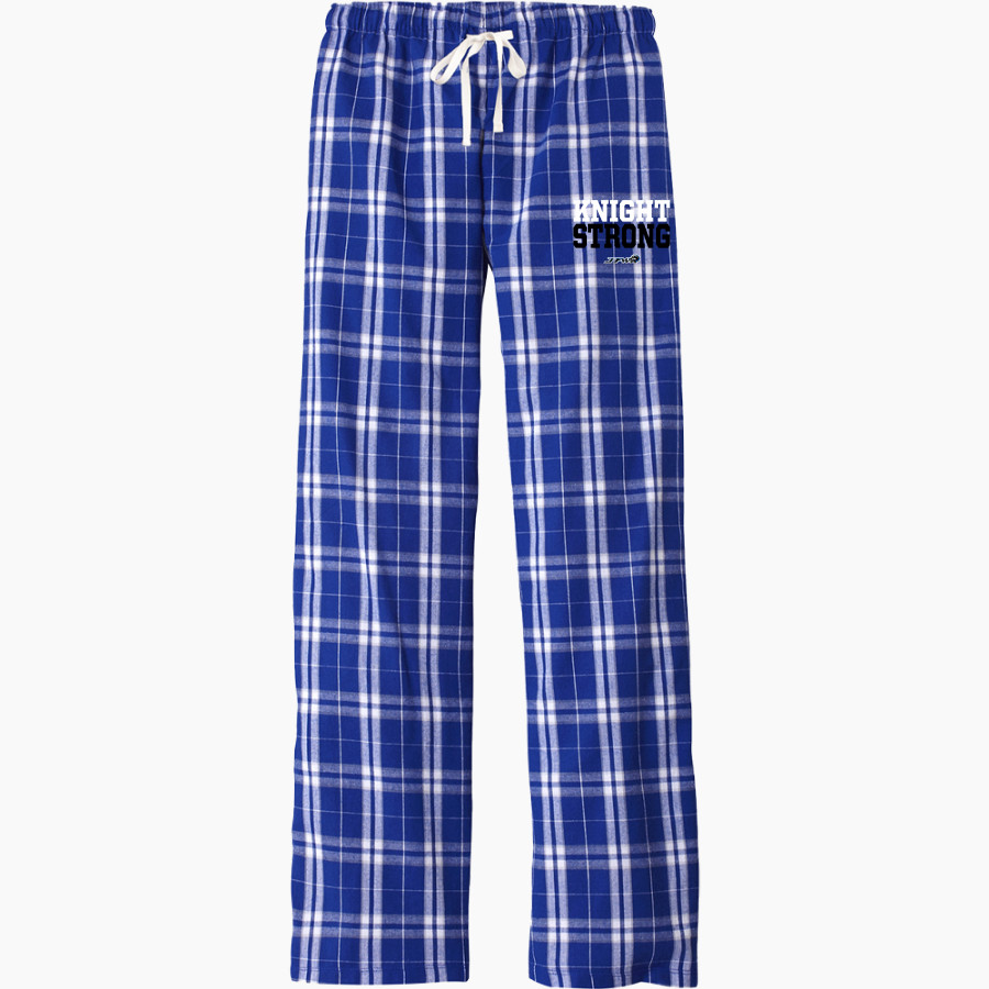 J FRANK WHITE ACADEMY KNIGHTS <span class="pdp-name-mascot">J Frank White Academy KNIGHTS</span> District Women's Flannel Plaid Pant