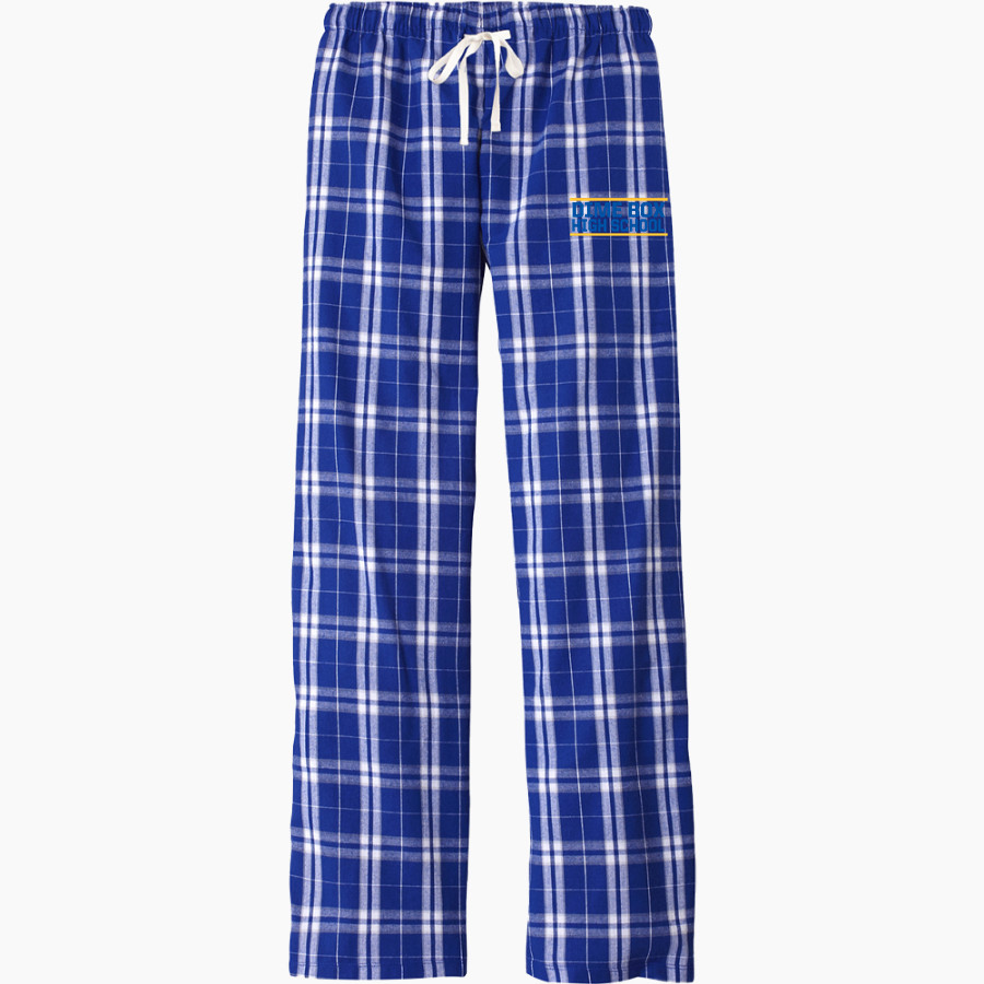 DIME BOX HIGH SCHOOL LONGHORNS <span class="pdp-name-mascot">DIME BOX LONGHORNS</span> District Women's Flannel Plaid Pant