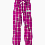 Eastern Alamance Eagles District Women's Flannel Plaid Pant Front Thumbnail