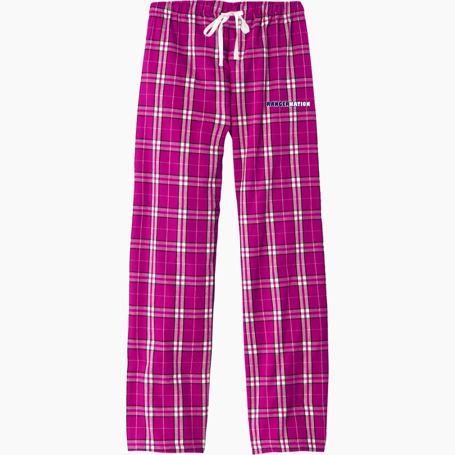 Texas School for the Deaf District Women's Flannel Plaid Pant