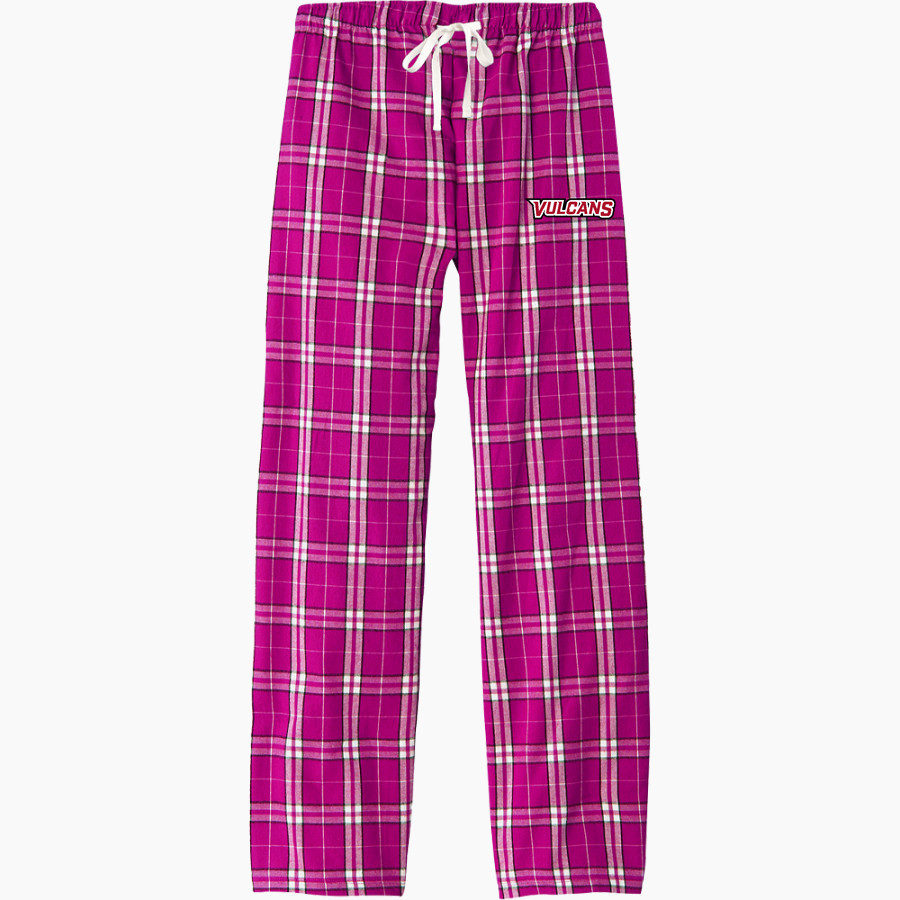 California University of Pennsylvania District Women's Flannel Plaid Pant