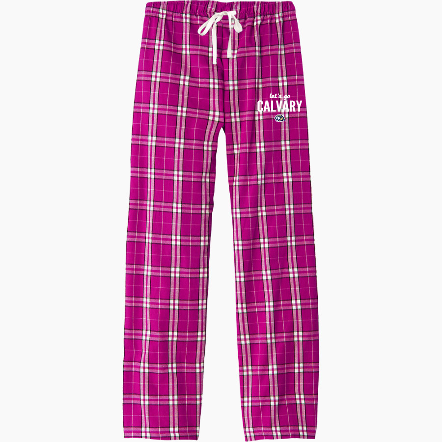 Calvary Lions District Women's Flannel Plaid Pant