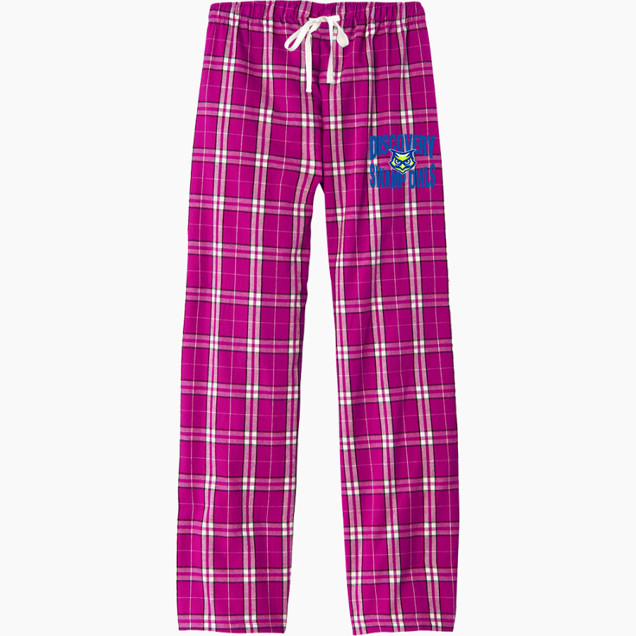 Discovery Swamp Owls District Women's Flannel Plaid Pant