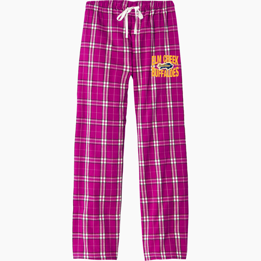 Elm Creek Buffaloes <span class="pdp-name-mascot">Elm Creek Buffaloes</span> District Women's Flannel Plaid Pant