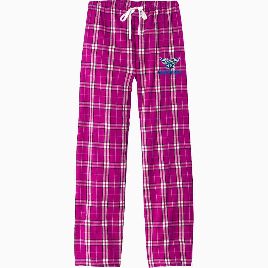Discovery Swamp Owls District Women's Flannel Plaid Pant
