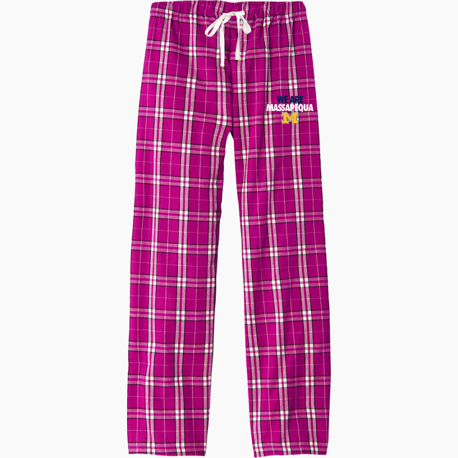 Massapequa Chiefs District Women's Flannel Plaid Pant