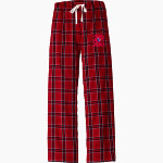 SOUTH CAMERON HIGH SCHOOL TARPONS District Women's Flannel Plaid Pant Front Thumbnail