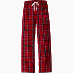 PSA Mustangs official sideline store <span class="pdp-name-mascot">PUTNAM SCIENCE ACADEMY Mustangs</span> District Women's Flannel Plaid Pant Front Thumbnail