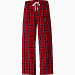 FIRST BAPTIST CHRISTIAN SCHOOL KNIGHTS <span class="pdp-name-mascot">FIRST BAPTIST KNIGHTS</span> District Women's Flannel Plaid Pant Front Thumbnail